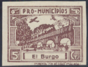 Ferrocarril Tren El Burgo Guerra Civil